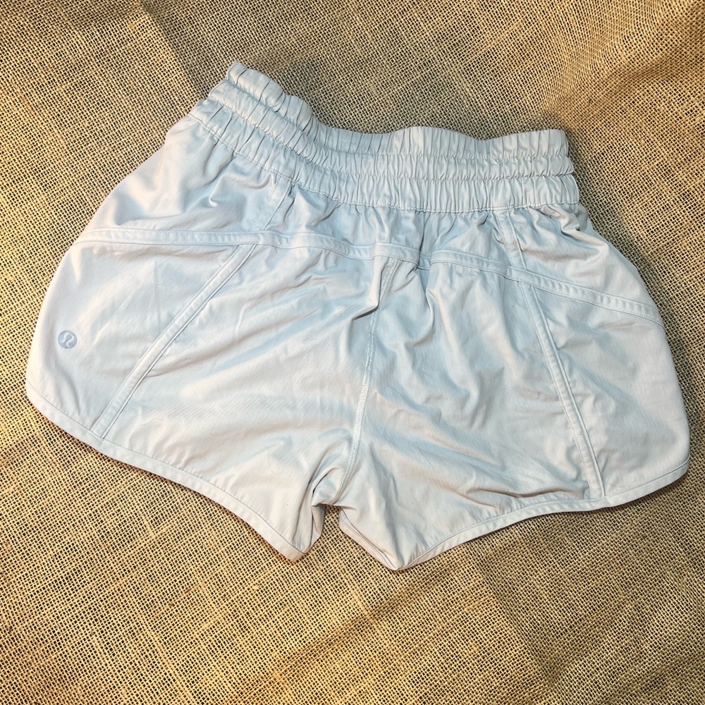 lululemon athletica women’s Soft Gray Athletic Shorts